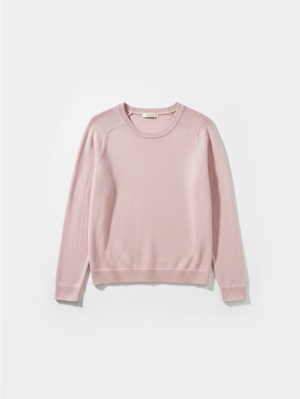 Light Pink Crewneck Women's Sweater